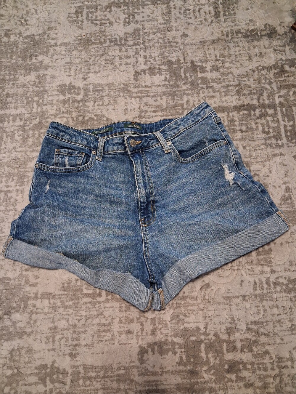 Wild Fable Super High-Rise Jean Shorts